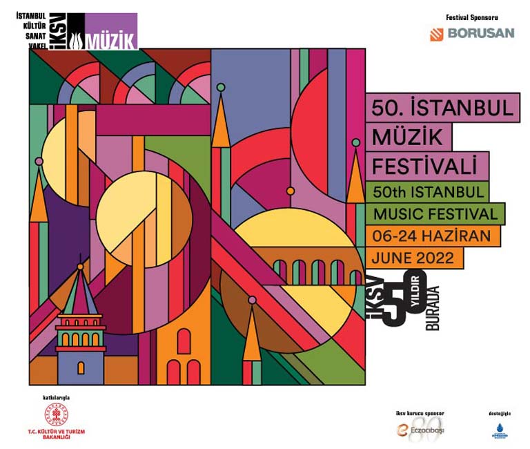 50. İstanbul Müzik Festivali'nin programı açıklandı