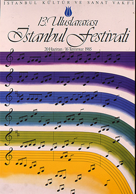 13. İstanbul Müzik Festivali 1985
